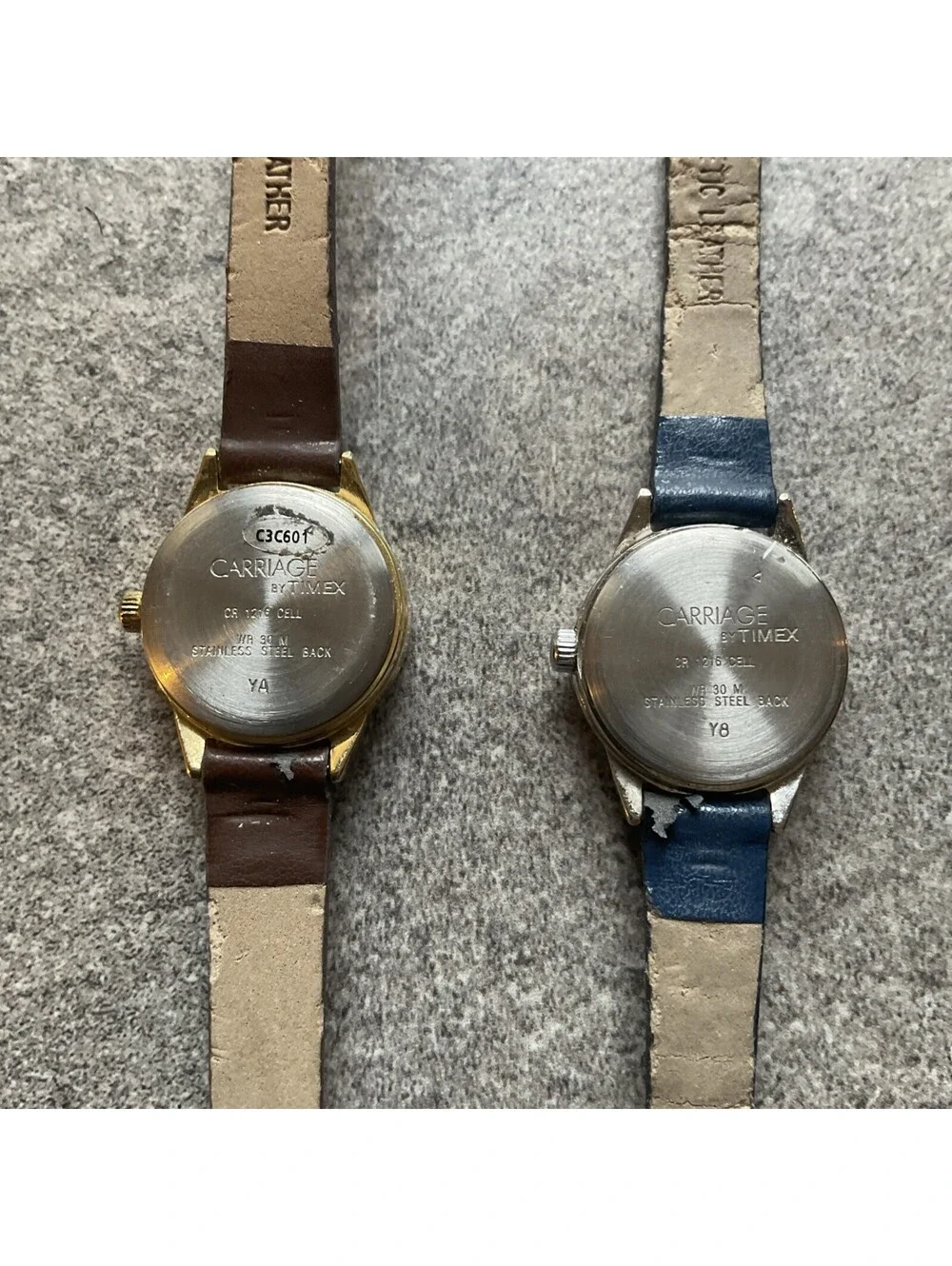 Pair Of Carriage By Timex Womens Watches Both Watches Run Great A19